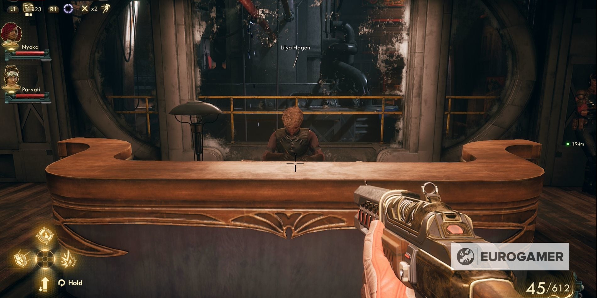 The Outer Worlds Weapons From the Void mission finding the